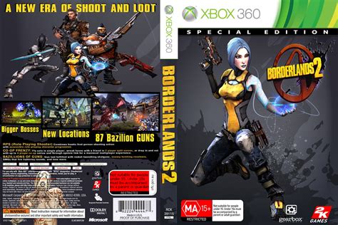 Borderlands 2 Xbox 360 Box Art Cover By Nyan