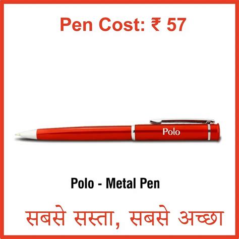 Black Blue Corporate Metal Pens, For Writing at Rs 55/piece in ...