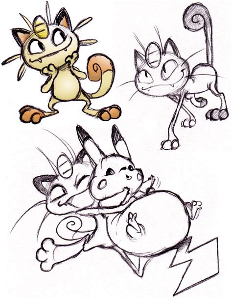 Meowths By Shojojim On Deviantart