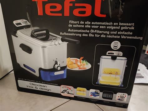 Tefal FR8040 Oleoclean Pro Inox Design 2300W Fritteuse 3045386366545