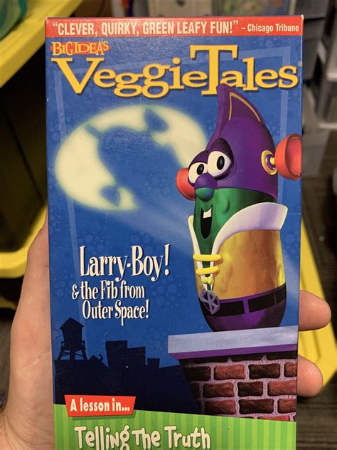 Veggietales Larryboy And The Fib From Outer Space Dvd