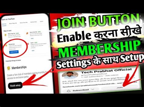 How To Enable Channel Membership On Youtube Youtube Channel Join