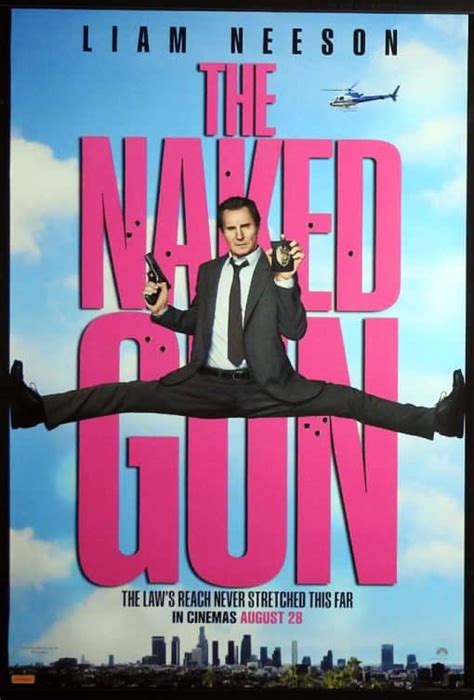 NAKED GUN Original DS One Sheet Movie Poster Liam Neeson B MovieMem