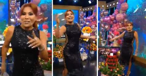 Magaly Medina Inició Su Programa Feliz Y Bailando Estoy Soltera Tras