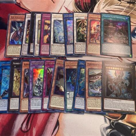 YUGIOH 20x CARD ALL HOLOGRAPHIC HOLO FOIL COLLECTION LOT SUPER ULTRA