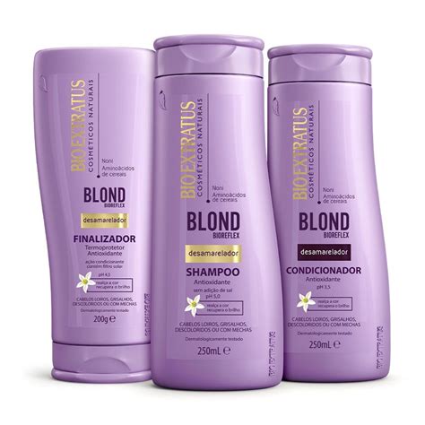 Kit Blond Bioreflex Bio Extratus Shampoo Condicionador