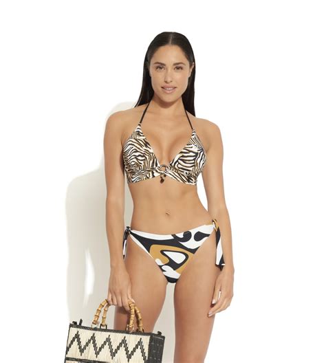 ZANZIBAR Bikini con reggiseno a triangolo in tessuto piqué Shop