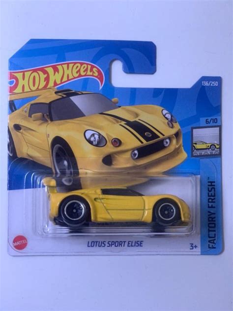 Hot Wheels Lotus Sport Elise Yellow varianta karty NOVÉ carshoping