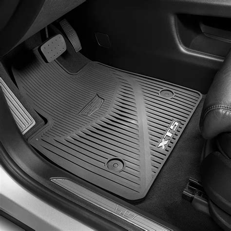 2021 Xt5 Floor Mats Dark Titanium Premium All Weather Cadillac