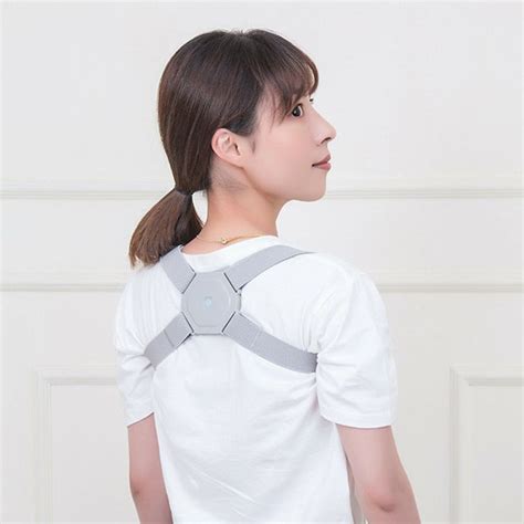 Posture Corrector Smart Vibration Reminder Verstellbare Rückenstütze