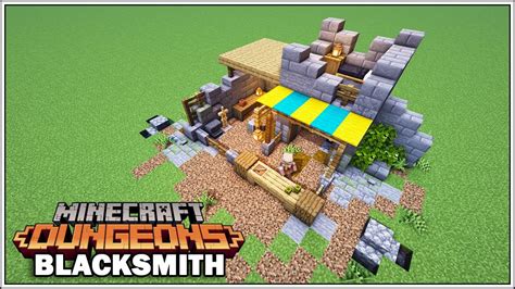 How To Build The Blacksmith In Minecraft Dungeons Minecraft