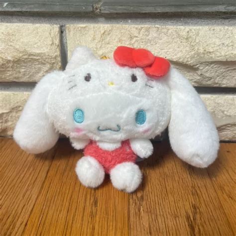 Nakajima Sanrio Japan Cinnamoroll Hello Kitty Plush Doll Toy Licensed 5