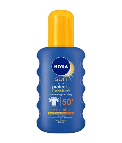 85669 Nivea Sun Protect And Moisture Spray Spf 50