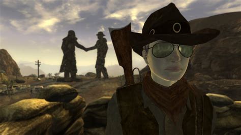 You Can Sneak Up On Ranger Ghost In Fallout New Vegas Youtube