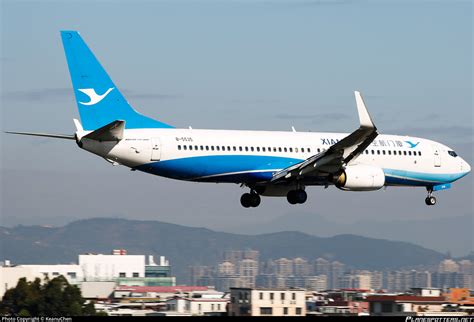 B 5535 Xiamen Airlines Boeing 737 85C WL Photo By KeanuChen ID