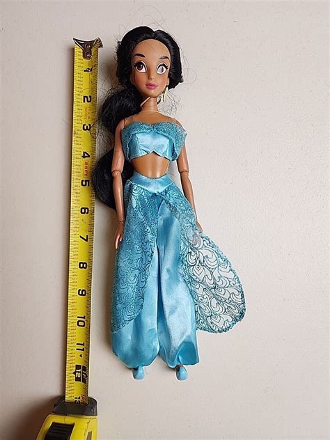 Disney Store London Princess Jasmine Barbie Doll Nude Articulated