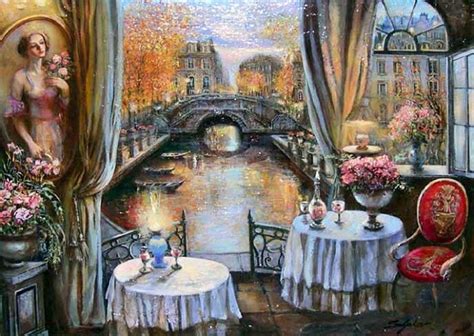 Outdoor Scene Painting at PaintingValley.com | Explore collection of ...