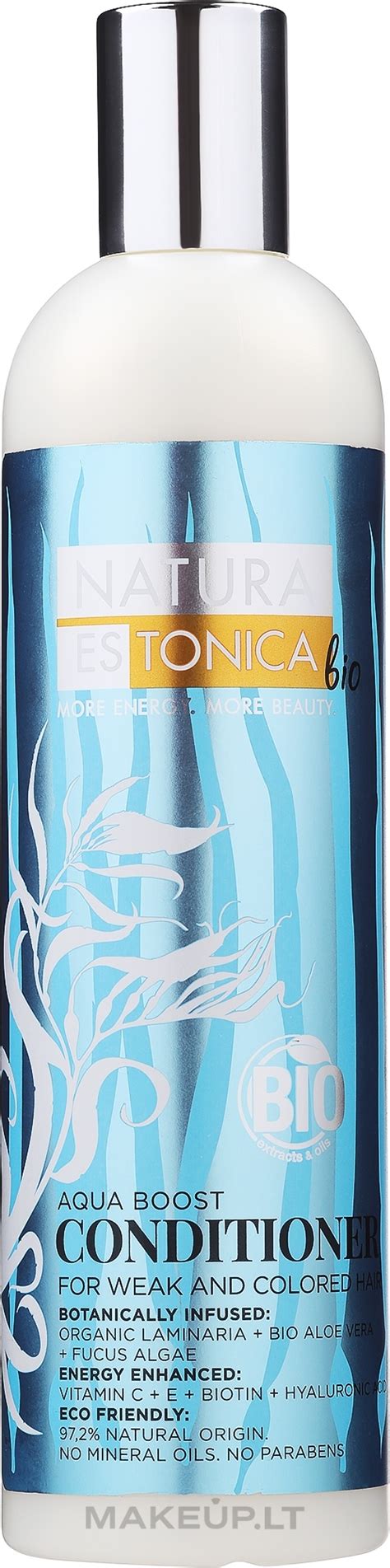 Natura Estonica Aqua Boost Conditioner Kondicionierius Nusilpusiems