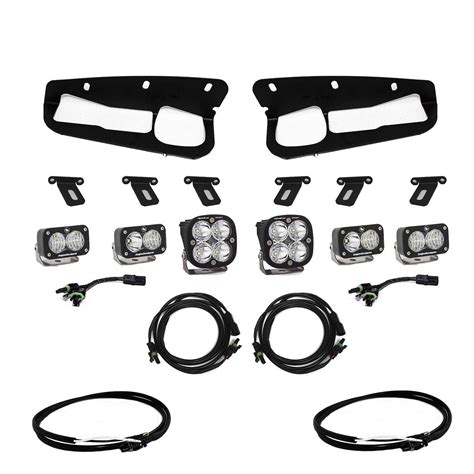 Baja Designs Squadron S Sport Led Fog Lights Pocket Kit Ford