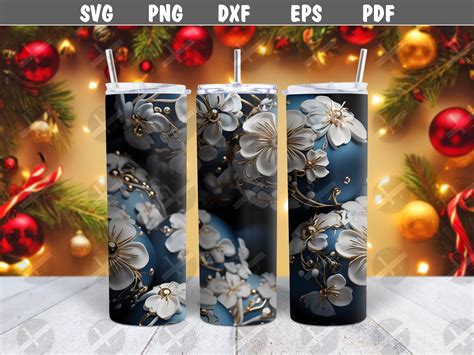 Christmas Tumbler Wraps Highland Cow Skinny Tumbler Wrap Design Id