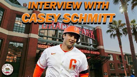 San Francisco Giants Infielder Casey Schmitt Spring Training