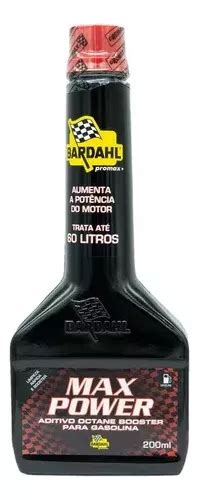 Aditivo Combust Vel Gasolina Bardahl Maxpower Octane Booster Mercadolivre