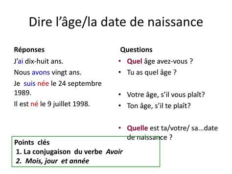 Quel Age A Tu En Espagnol Automasites