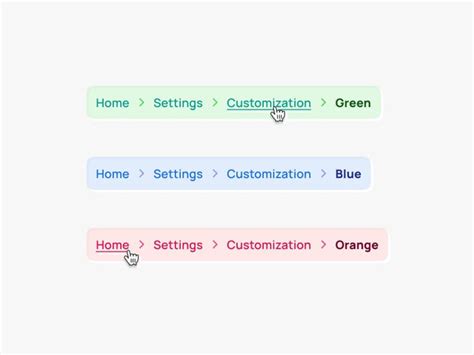 Breadcrumbs Ui Design Exploration — Anatomy Ux Tips Use Cases