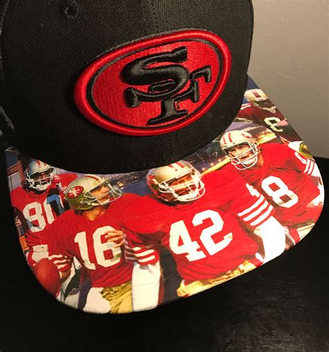 ON SALE! San Francisco 49ers New Era Snapback or Fitted Cap with ...