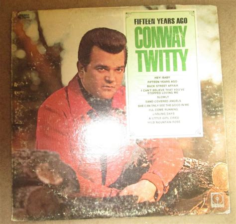 Conway Twitty 15 Years Ago LP DL 75248 1970 VG VG