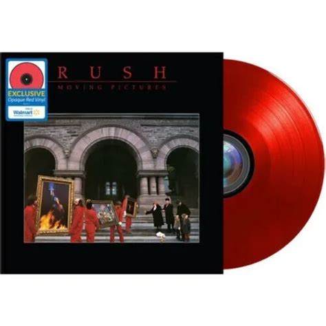 Rush Andmoving Picturesand Limited 40th Anniversary Red Colour Vinyl