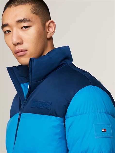 Th Warm New York Puffer Jacke Blau Tommy Hilfiger