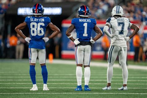 New York Giants Vs Seattle Seahawks Inactives Malik Nabers Headlines