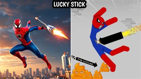 Spiderman Vs Spiderstickman Stickman Dismounting Funny And Epic