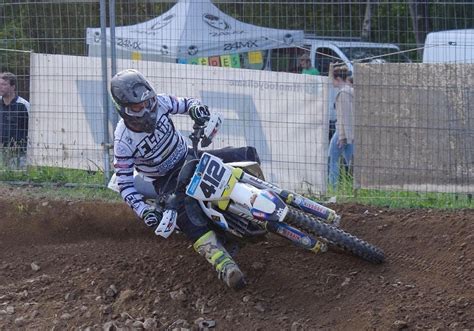 Motocross Championnat de Bretagne Grégory Maréchal espère un podium