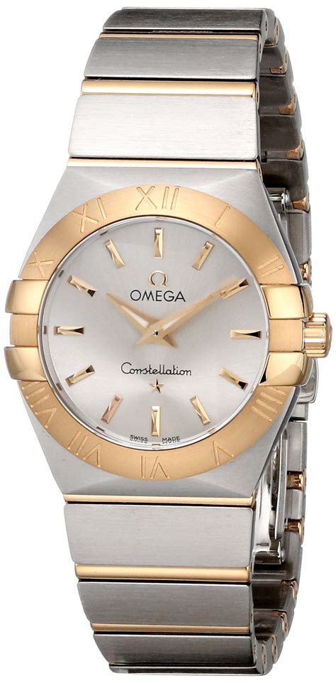 Omega Womens 12320276002002 Constellation Silver Dial Watch