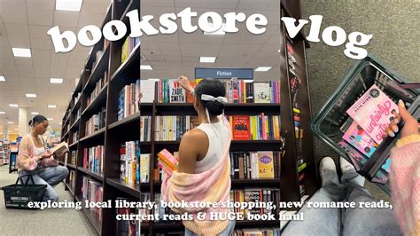 Cozy Bookstore Vlog Come Book Shopping At Barnes With Me