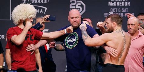 Ufc 229 Conor Mcgregor Vs Khabib Nurmagomedov Khabib Retains Via Submission As All Hell