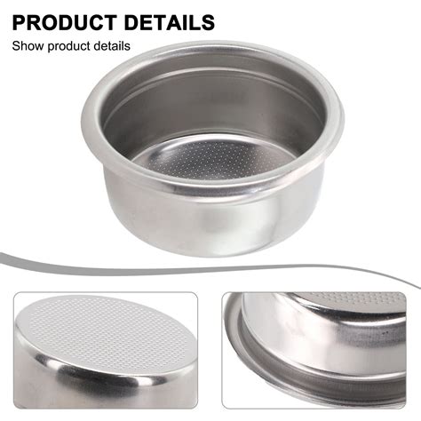 Stainless Steel Coffee Filter Basket Replacement With Easy Cleaning