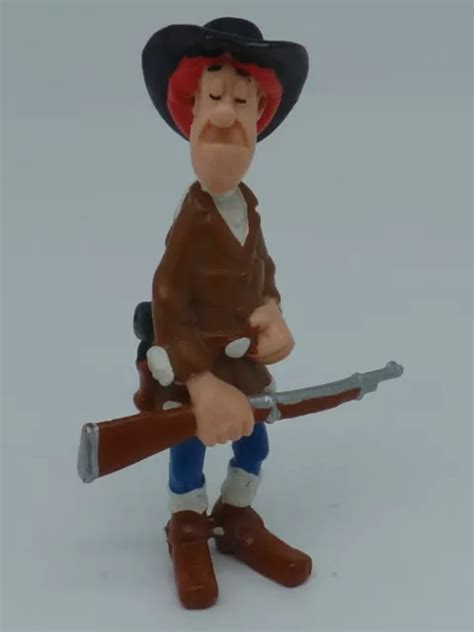 ANCIENNE FIGURINE PVC Plastique Lucky Luke Calamity Jane Plastoy EUR 5