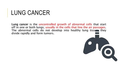 Treatment options for lung cancer | PPT