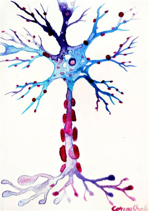 Neuron Painting by Corina Chirila | Saatchi Art