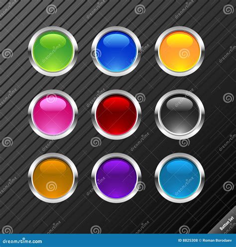 Vector Set Of Buttons With Arrows Royalty-Free Stock Photo ...