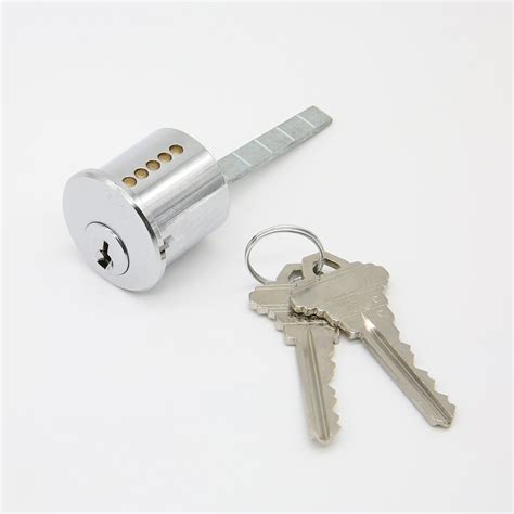 Standard Rim Door Lock Cylinder With Brass Keys High Quality Standard Rim Door Lock Cylinder