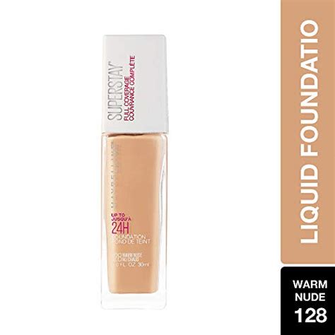 Maybelline New York SuperStay 24H Full Coverage Liquid Foundation 128 Warm Nude