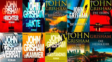 John Grisham Alle Bücher in Chronologischer Reihenfolge mit