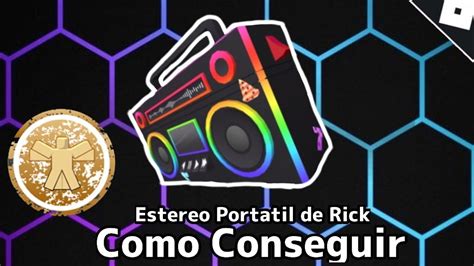 COMO CONSEGUIR EL ESTEREO PORTÁTIL DE RICK Gratis EN ROBLOX