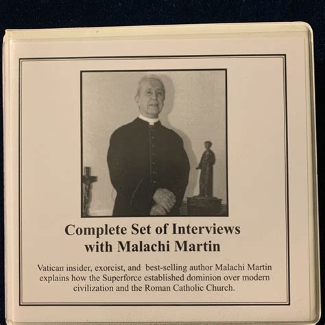 Complete Set of Interviews with Malachi Martin – 2 volumes – Sacred Heart Tours