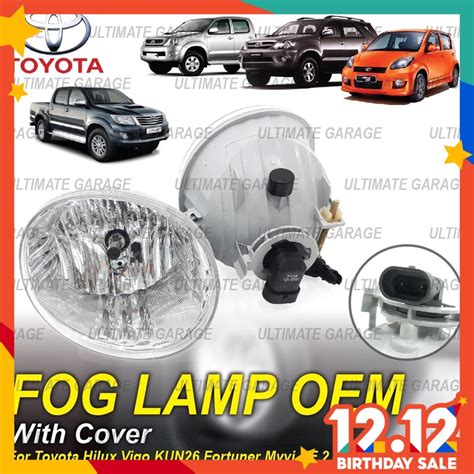 Toyota Hilux KUN26 Vigo Fortuner Perodua Myvi SE 2 Fog Spot Sport Light