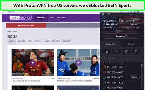 3 Free VPNs For BeIN Sports Outside USA Tested And Updated In 2024